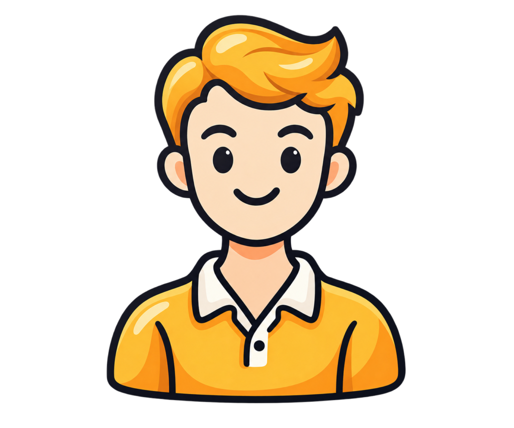 Illustration of a young man representing a person considering when to see a psychologist