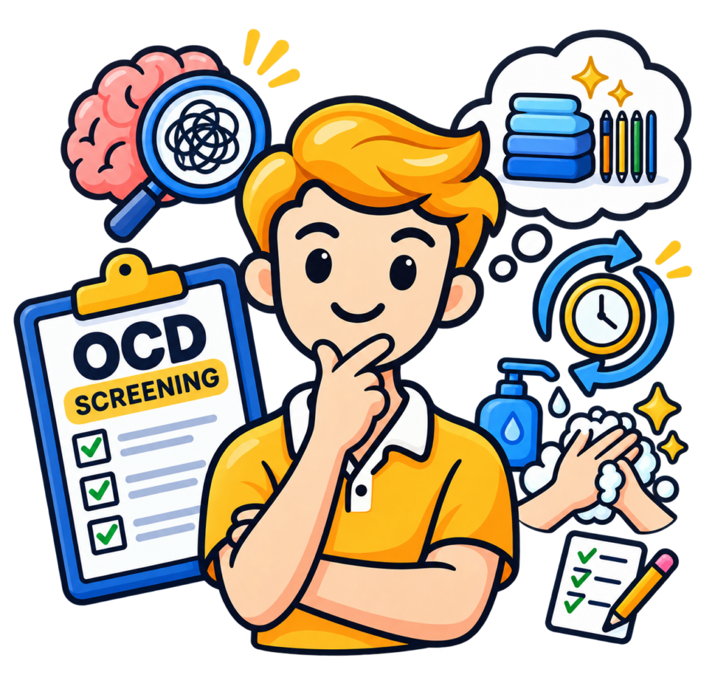 Illustration about OCD therapy in Islamabad